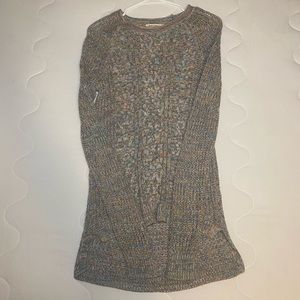 multicolored sweater